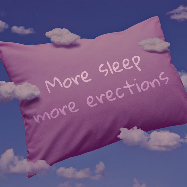 Sleep your way to better erections!