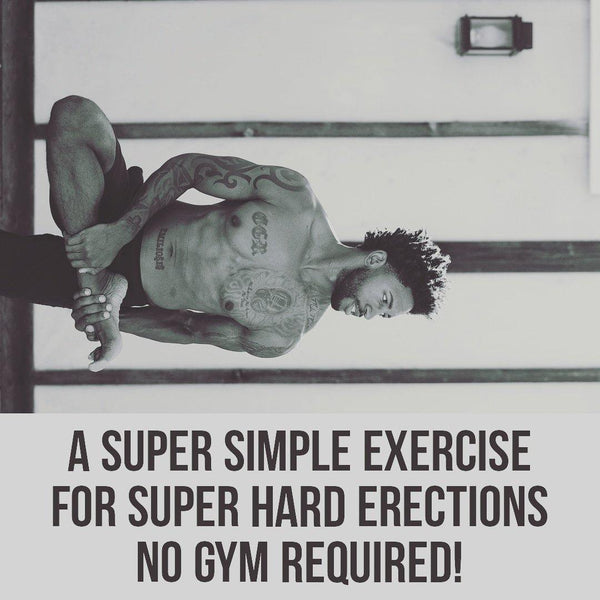Tiny exercise, huge erections!